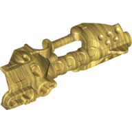 Large Figure Weapon, Zamor Sphere Launcher, Top with Barrel and Sight Pearl Gold