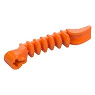Launcher, Large Figure Weapon, Zamor Sphere Launcher, Bottom with Axle Hole Orange