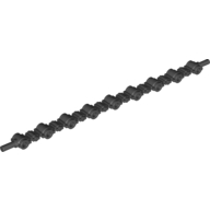Large Figure Weapon Ammo, Flexible Ammunition Belt Schwarz