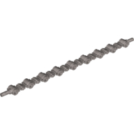 Large Figure Weapon Ammo, Flexible Ammunition Belt Flat Silver