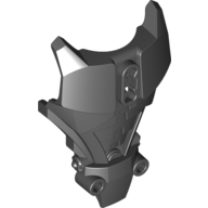 Large Figure Torso Cover, Armor [Plain] Black