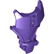 Large Figure Torso Cover, Armor [Plain] Dunkellila