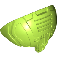 Large Figure Shoulder Cover, Armour, Rounded Lime