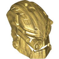 Large Figure Mask, Rocka Pearl Gold