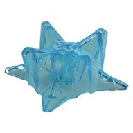 Large Figure Weapon Spiked Ball, Half Transparent-Hellblau