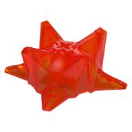 Large Figure Weapon Spiked Ball, Half Transparent-Neonorange