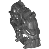 Large Figure Mask, Half (Splitface) Perltitan