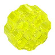 Large Figure Weapon, Barrel with 2 Pin Holes and 3 Axle Holes Trans-Neon Green
