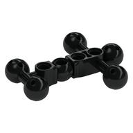 Large Figure Skeletal, Torso with 6 Ball Joints, and 4 Holes, Extra Small Schwarz