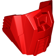 Large Figure Limb Cover, Armor, Knee / Shoulder Red