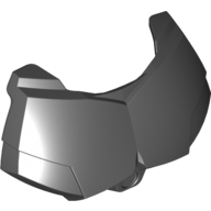 Large Figure Chest Cover, Armour Small Black