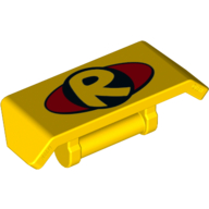 Spoiler 2 × 4 with Handle and Robin Logo Print Yellow