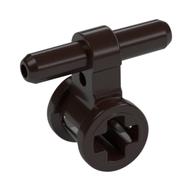 Pneumatic Hose Connector with Axle Connector Dunkelbraun