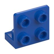 Bracket 1 × 2 - 2 × 2 Inverted Blue