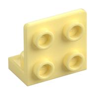 Bracket 1 × 2 - 2 × 2 Inverted Bright Light Yellow