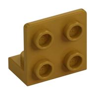 Bracket 1 × 2 - 2 × 2 Inverted Pearl Gold