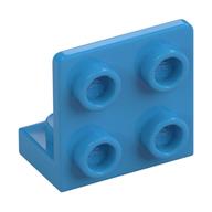 Bracket 1 × 2 - 2 × 2 Inverted Dark Azure