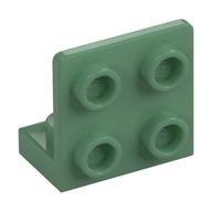 Bracket 1 × 2 - 2 × 2 Inverted Sand Green