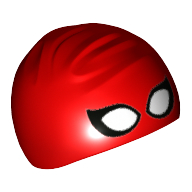 Hat / Swimming Cap with White Spider-Man Eyes Rot