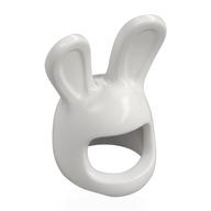 Costume / Mask, Rabbit / Bunny Ears [Plain] Weiß