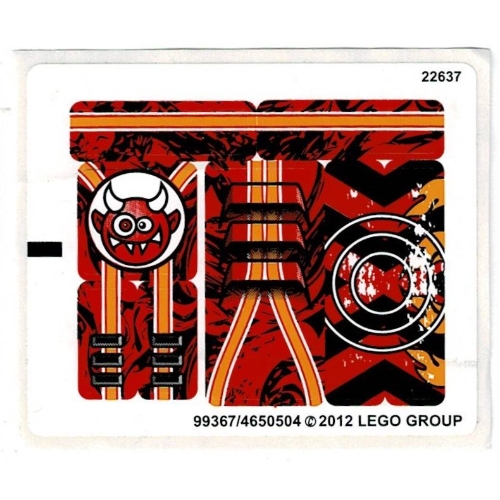 Sticker Sheet for Set 9092-1 [No Color/Any Color]