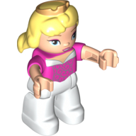 Duplo Figure Disney Princess, Sleeping Beauty Dark Pink
