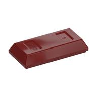 Tile Special 1 × 2 with Sloped Walls AKA Money / Gold Bar [Ingot] Dark Red