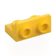 Bracket 1 × 2 - 1 × 2 Inverted Yellow