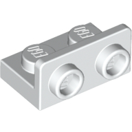 Bracket 1 × 2 - 1 × 2 Inverted White