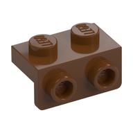 Bracket 1 × 2 - 1 × 2 Reddish Brown