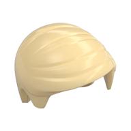 Hair Smooth Combed Sideways Beige