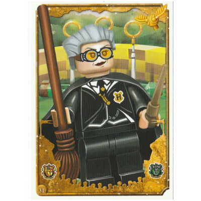 Trading Card, Harry Potter, Standard Card - Madam Hooch [No Color/Any Color]