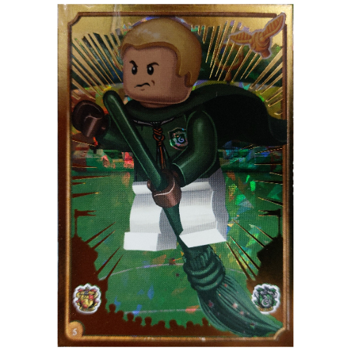 Trading Card, Harry Potter, Gold Card - Draco Malfoy [No Color/Any Color]
