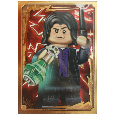 Trading Card, Harry Potter, Gold Card - Professor Severus Snape [No Color/Any Color]