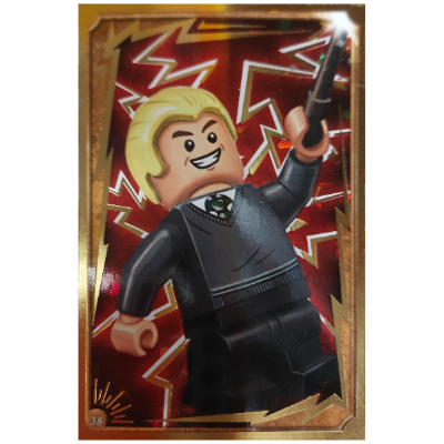 Trading Card, Harry Potter, Gold Card - Draco Malfoy [No Color/Any Color]