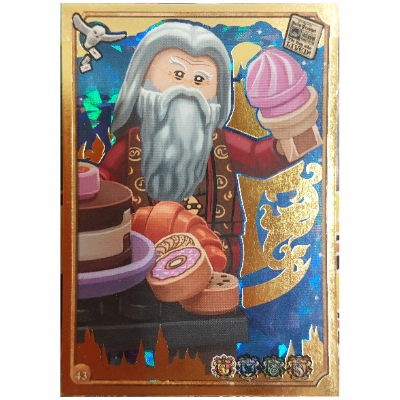 Trading Card, Harry Potter, Gold Card - Albus Dumbledore [No Color/Any Color]
