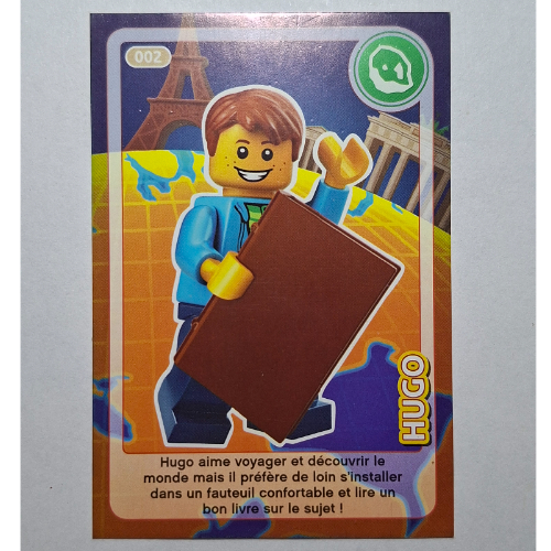Sammelkarte für Set TRADINGCARD-12, #002 Druck [Keine Farbe/Beliebige Farbe]