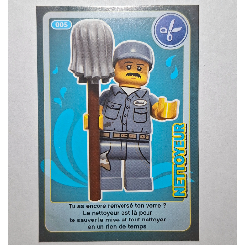 Sammelkarte für Set TRADINGCARD-12, #005 Druck [Keine Farbe/Beliebige Farbe]