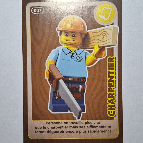 Sammelkarte für Set TRADINGCARD-12, #007 Druck [Keine Farbe/Beliebige Farbe]