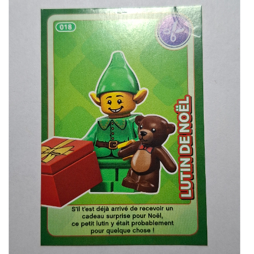 Sammelkarte für Set TRADINGCARD-12, #018 Druck [Keine Farbe/Beliebige Farbe]