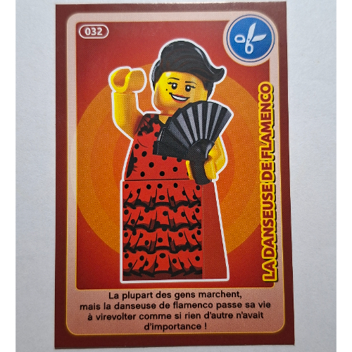 Sammelkarte für Set TRADINGCARD-12, #032 Druck [Keine Farbe/Beliebige Farbe]