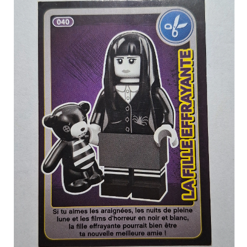 Sammelkarte für Set TRADINGCARD-12, #040 Druck [Keine Farbe/Beliebige Farbe]