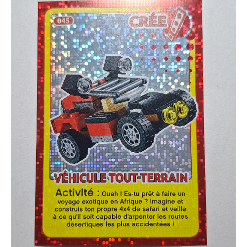 Trading Card for Set TRADINGCARD-12, #045 Print (Foil) [Keine Farbe/Beliebige Farbe]
