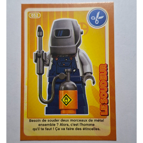 Sammelkarte für Set TRADINGCARD-12, #052 Druck [Keine Farbe/Beliebige Farbe]