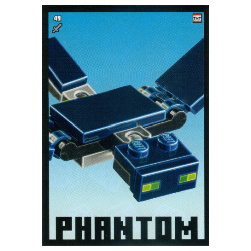 Trading Card, Minecraft Series 2 Boom-Bastic, Standard Card - Phantom [Keine Farbe/Beliebige Farbe]