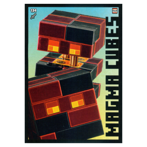 Trading Card, Minecraft Series 2 Boom-Bastic, Standard Card - Magma Cubes [No Color/Any Color]