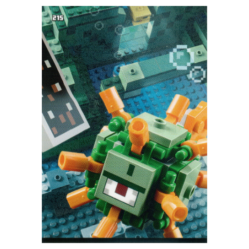 Trading Card, Minecraft Series 2 Boom-Bastic, Standard Card - Underwater Adventure [No Color/Any Color]