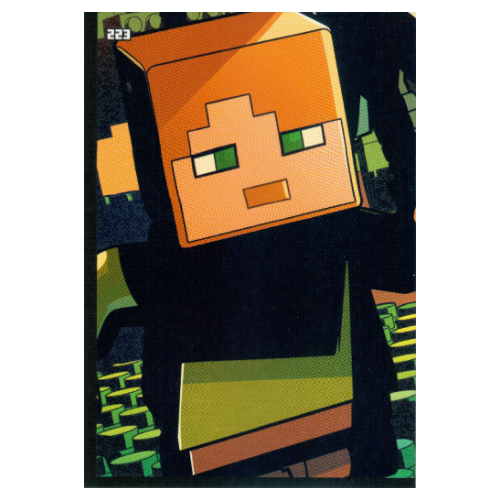 Trading Card, Minecraft Series 2 Boom-Bastic, Standard Card - Comic Fun [No Color/Any Color]