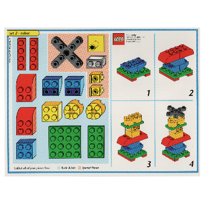 Creator Board Game Model Card (Blue): Robot [Keine Farbe/Beliebige Farbe]