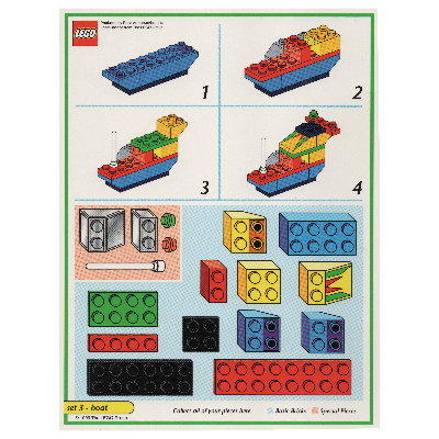 Creator Board Game Model Card (Green): Boat [Keine Farbe/Beliebige Farbe]